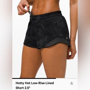 Lululemon hotty hot shorts